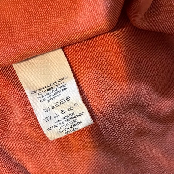 Free People Orange Open Back Dress - Picture 7 of 8